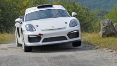 Porsche Cayman GT4 Clubsport Rally Concept pronta al debutto