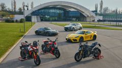 Porsche & Ducati Experience 2025: guida su pista auto e moto