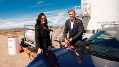 Porsche e-fuel: l'inaugurazione del sito di Punta Arenas, nel sud del Cile