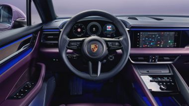 Porsche Macan EV: il nuovo cruscotto con schermo da 12,6''