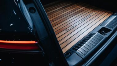 Porsche Macan Turbo Concept Lago e Frauscher Spectre 790: il piano di carico del SUV