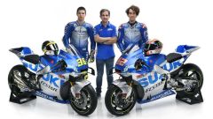 Presentata la nuova Suzuki MotoGP di Rins e Mir