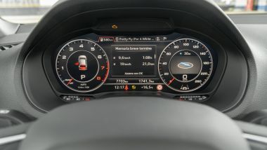 Prova Audi Q2 35 TFSI S tronic S line: il cruscotto digitale