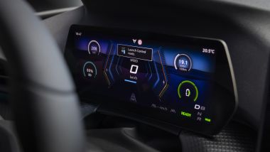 Prova Cupra Raval: il quadro strumenti digitale e configurabile da 10,25 pollici