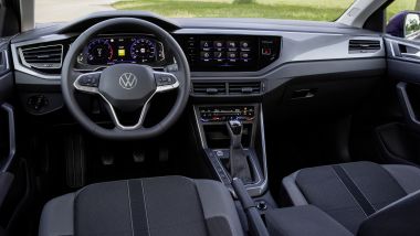Prova video nuova Volkswagen Polo: la plancia con il cruscotto digitale e il display dell'infotainment