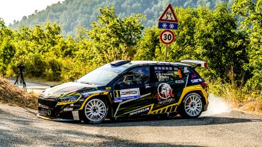 Rally Roma Capitale 2024: Mathieu Franceschi (Skoda)