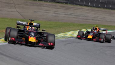 Red Bull 2019, Max Verstappen vs Alex Albon