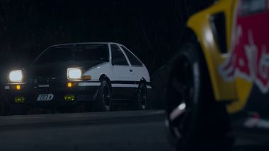 Red Bull drifting: la Toyota AE86 per l'ultimo contest in discesa