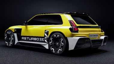 Renault 5 Turbo 3E, 3/4 posteriore