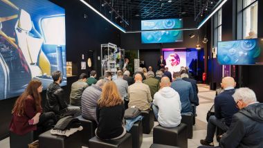 Renault Aftersolution: un momento della conferenza stampa di presentazione