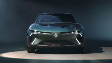 Renault Embleme Concept: motore elettrico e range extender a idrogeno per ridurre la CO2