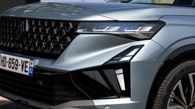 Renault Espace 2025, il nuovo frontale