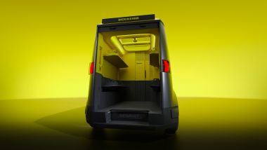 Renault Estafette concept, Il vano di carico