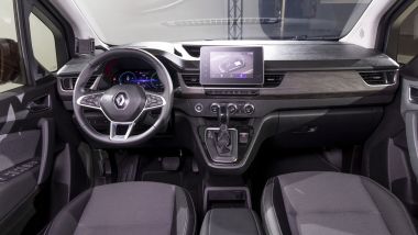 Renault Kangoo E-Tech Electric: il posto guida