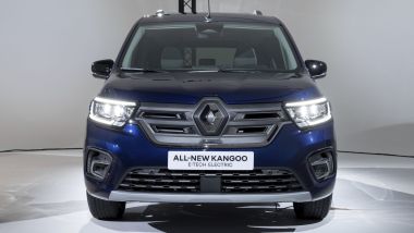 Renault Kangoo E-Tech Electric: visuale frontale