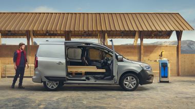 Renault Kangoo Van E-Tech Electric: lo spazio di carico