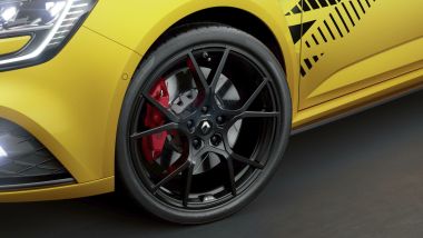 Renault Megane RS Ultime, i cerchi da 19'' con le pinze dei freni rosse