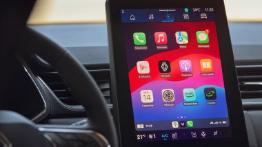 Renault Symbioz E-Tech, OpenR Link ha il display da 10,4'' verticale