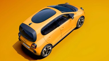 Renault Twingo E-Tech Electric Twingobay: il tetto in cristallo misura 0,7 metri quadrati