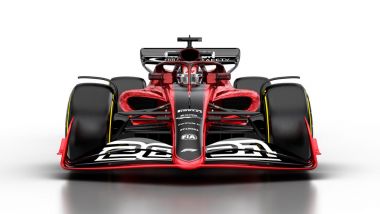 Rendering ufficiale monoposto F1 2021