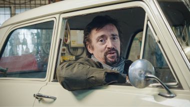 Richard Hammond, di Top Gear, al volante della sua Opel Kadett 
