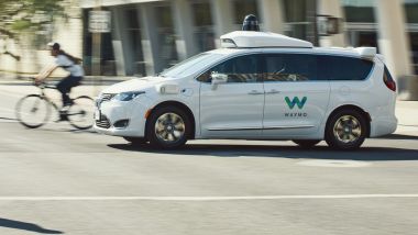 Robotaxi Waymo, guida autonoma Livello 4