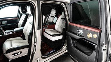 Rolls-Royce Cullinan Inkas: gli interni non sono stati modificati nonostante la blindatura