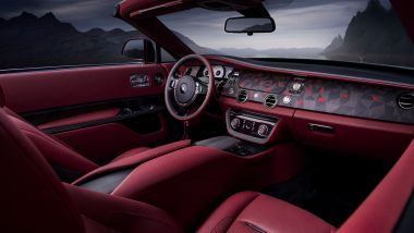 Rolls Royce La Rose Noire Droptail, gli interni