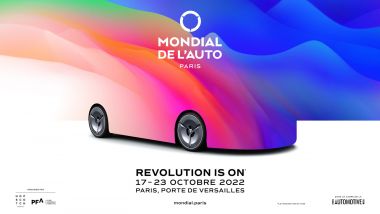 Salone dell'Auto di Parigi 2022, la locandina dell'evento