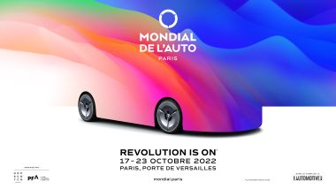 Salone dell'Auto di Parigi 2022, la locandina