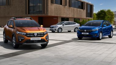 Sandero, Sandero Stepway, Logan 2021