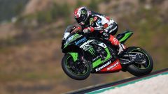 SBK Portimao 2017: Jonathan Rea fa volare la sua Kawasaki davanti alle Ducati di Melandri e Davies