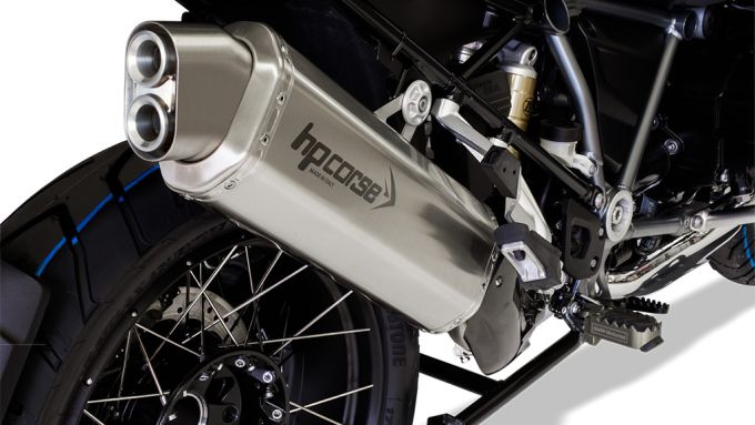 revisione moto con scarico aftermarket