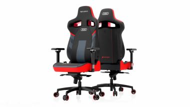 Sedia gaming Vertagear PL 4800 Audi Sport Edition dal design sportivo
