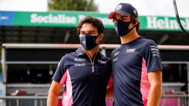 Sergio Perez e Lance Stroll (Racing Point), 2020