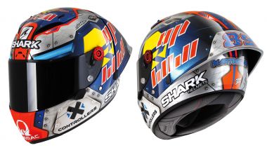 Shark Helmets sponsor del MotoGP di Francia: il casco replica di Martinator