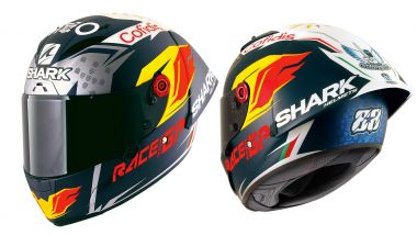 Shark Helmets sponsor del MotoGP di Francia: il casco replica di Oliveira