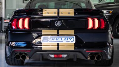 Shelby GT-H, il posteriore
