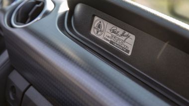 Shelby GT-H, la targhetta numerata sul cruscotto