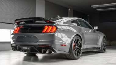 Shelby Mustang GT500: il posteriore