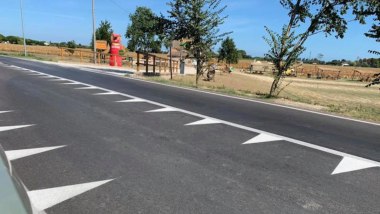 Sicurezza. in Spagna la segnaletica sperimentale per ridurre la velocit&agrave; su strada