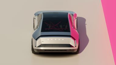 Skoda 110 R concept: superfici pulite e soluzioni aerodinamiche all'avanguardia