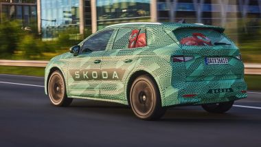 Skoda Elroq: potenza da 170 a 299 CV e trazione anteriore o integrale