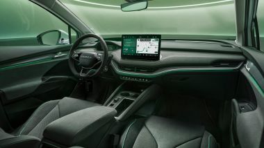 Skoda Enyaq 2025, interni