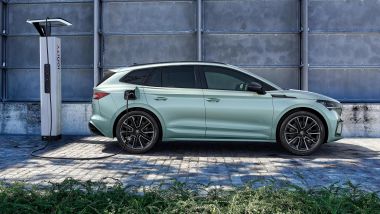 Skoda Enyaq: la ricarica in corrente continua diventa di serie