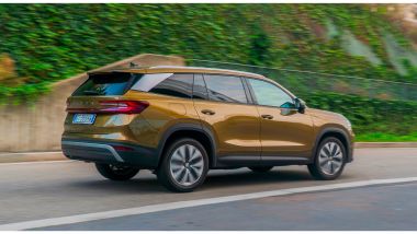 Skoda Kodiaq 1.5 mHEV 150CV Style DSG, un momento del test