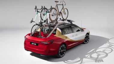 Skoda L&amp;K 130 ideale come veicolo di supporto per gare ciclistiche
