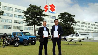 SkyDrive SD-05: siglato l'accordo per produrla in una fabbrica Suzuki