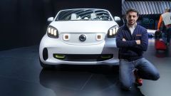 Salone di Parigi 2018: Smart Forease, concept di cabrio 100% elettrica