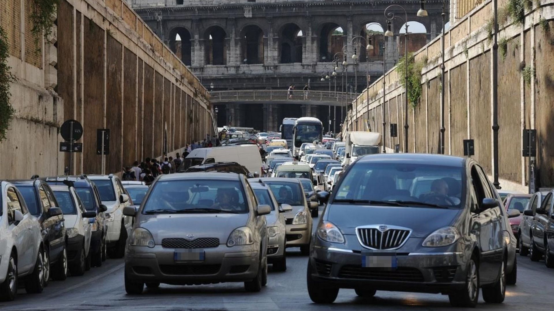 Inquinamento e smog, anche Roma non se la passa bene